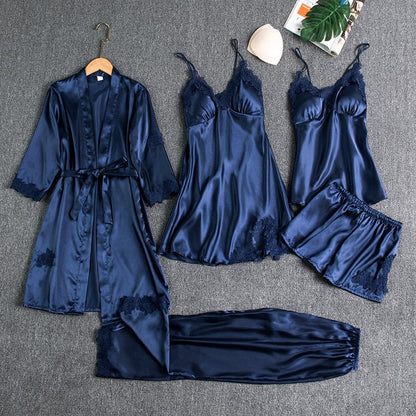 Helene | Conjunto de pijama de 5 piezas