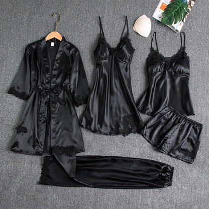 Helene | Conjunto de pijama de 5 piezas