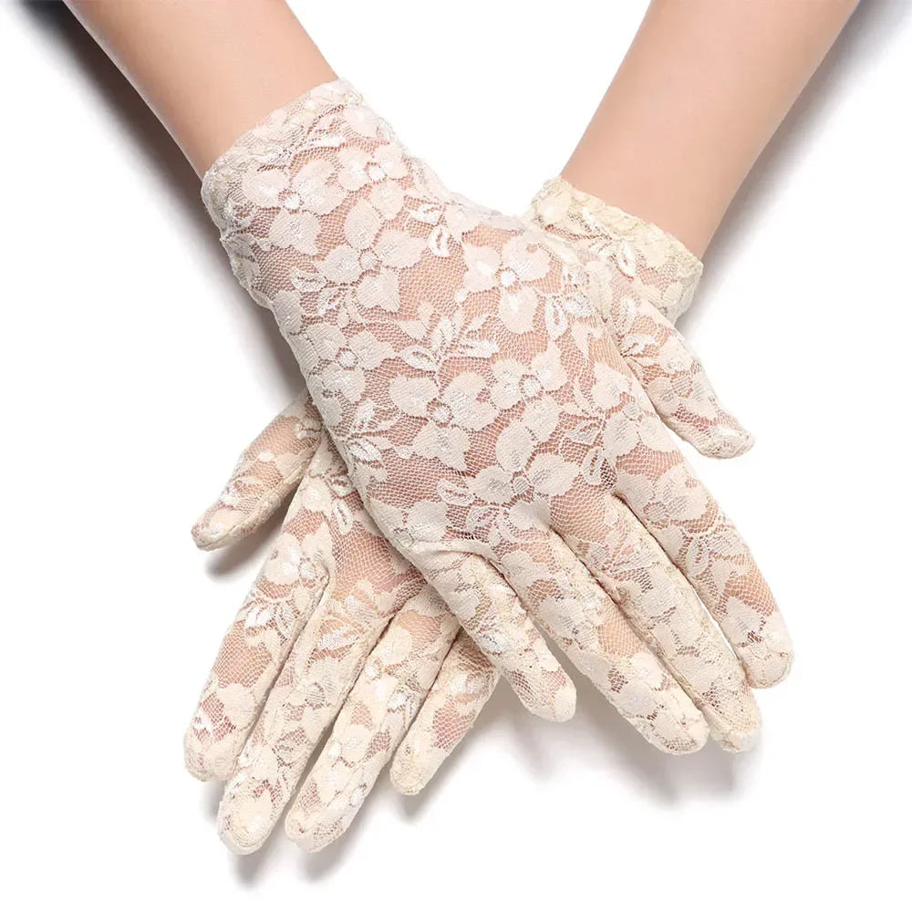 Guantes Elegantes de Encaje – Toque Final Sofisticado