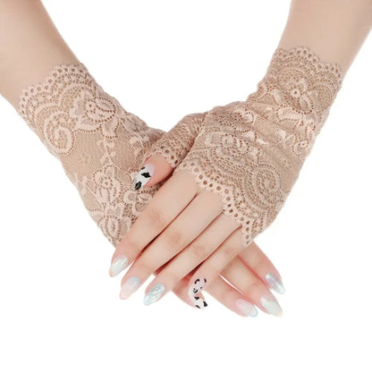 Guantes Elegantes de Encaje – Toque Final Sofisticado