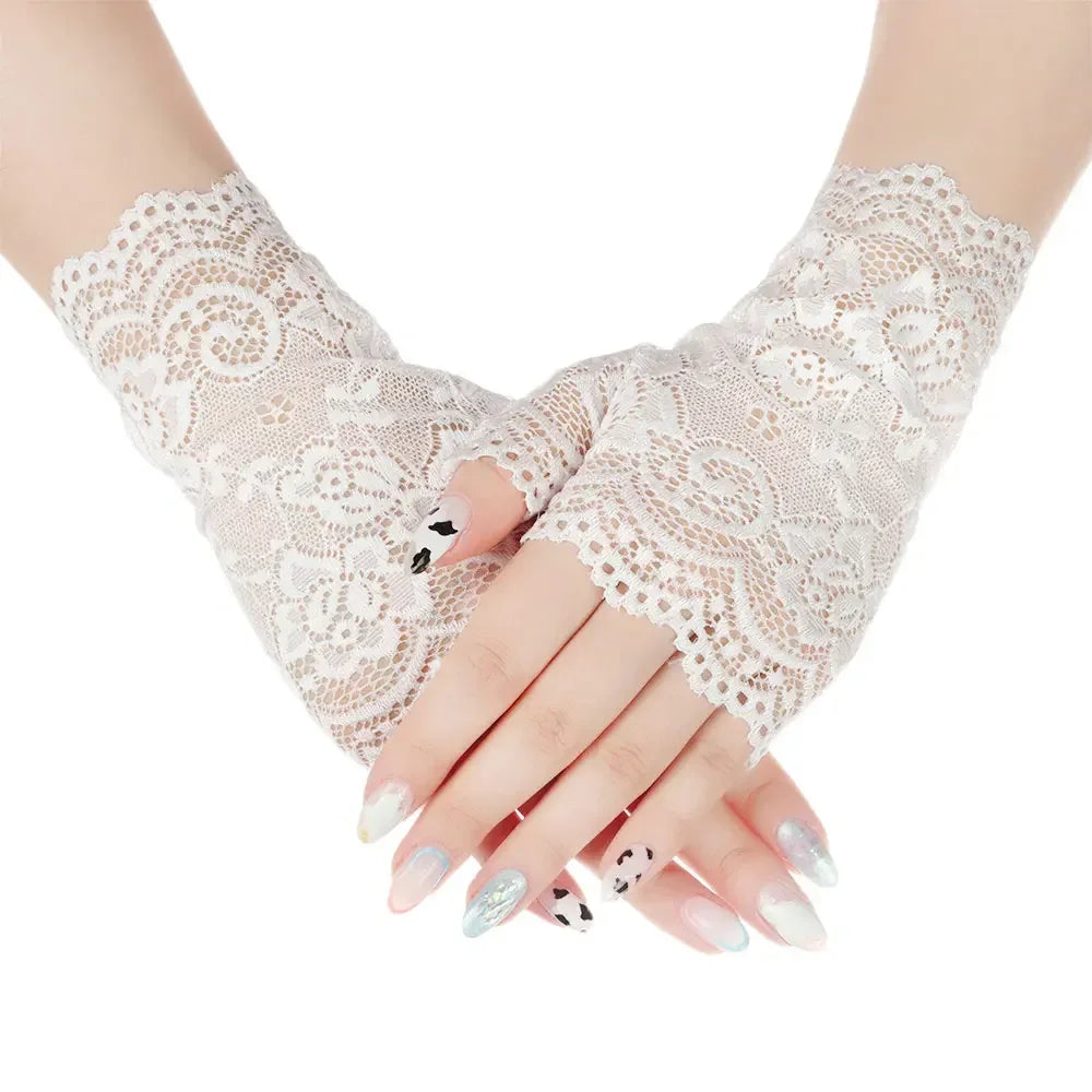 Guantes Elegantes de Encaje – Toque Final Sofisticado