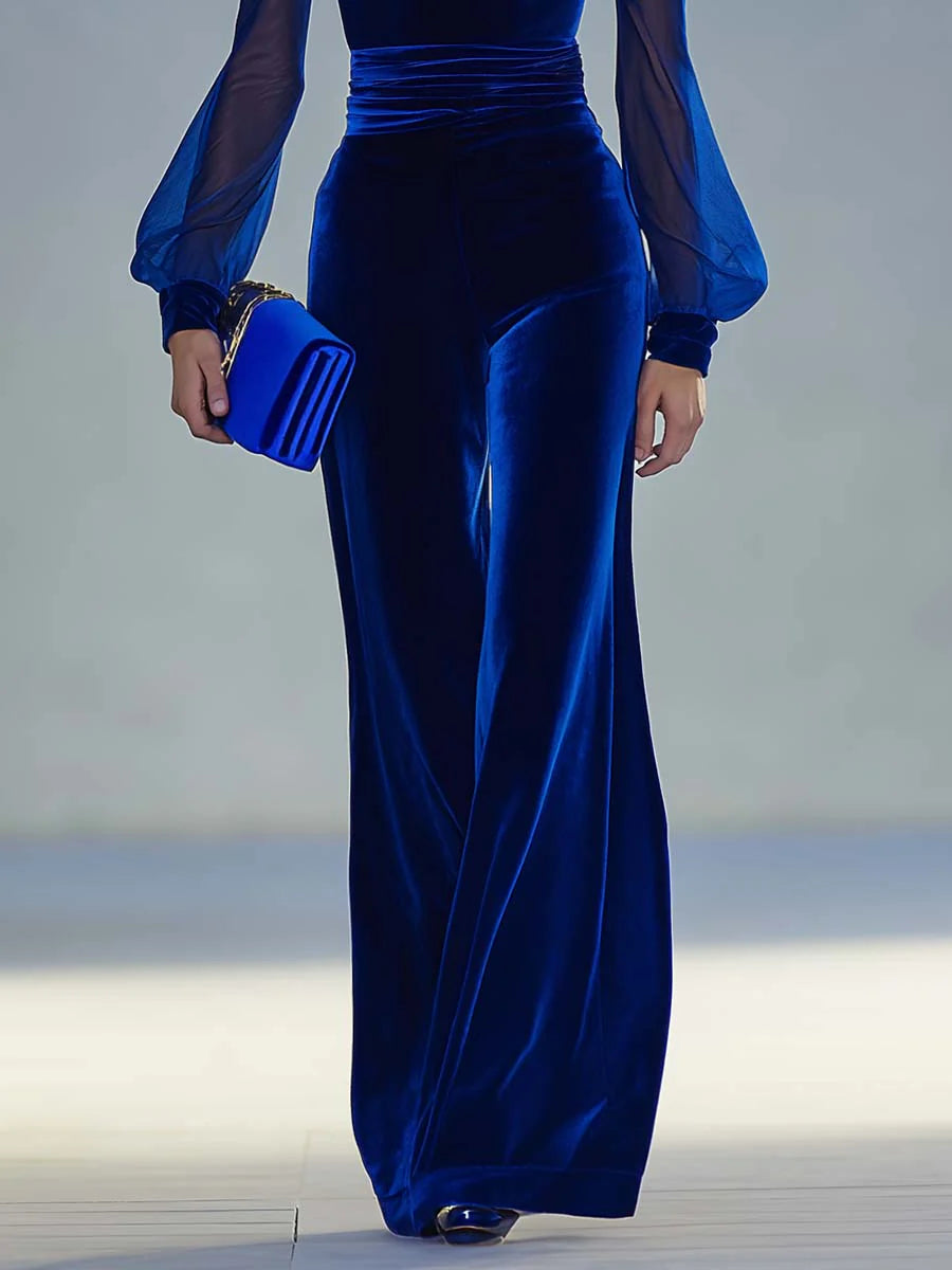 Sabrina™ | Mono largo elegante con escote en V