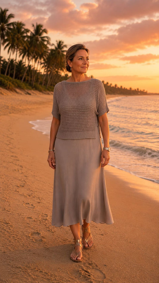 Alma | Conjunto artesanal fresco y transpirable