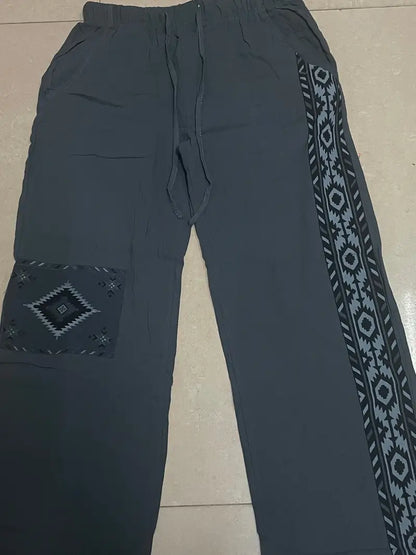 Hendrik™ | Pantalones étnicos de corte cómodo